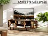 TV Stand Cabinet for TVs up to 55 Inches, TV Unit with Storage Shelves and Cupboard for Living Room, T3398P377899