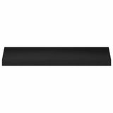 Stair Treads 4 pcs 100 x 25 x 2 cm Black Solid Beech Wood 3446247