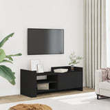 TV Cabinet Black 100x35x40 cm Engineered Wood 848375