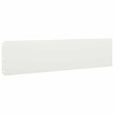 Lawn Edgings 10 pcs White 25x103 cm Cold-rolled Steel 860167