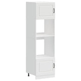 Oven Cabinets 2 pcs Lucca White Engineered Wood 3315031