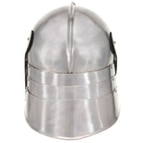 Medieval Knight Helmet Antique Replica LARP Silver Steel 286215