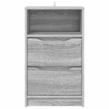 Bedside Table Grey Sonoma 40 x 30 x 467 cm Engineered Wood 888919
