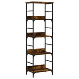 Bookshelf Smoked Oak 50x33x153 cm Engineered Wood 835276