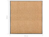Doormat Washable Cream 90x120 cm 323466