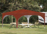 Pop-up Party Tent 290 x 290 x 245 cm Terracotta 42019853