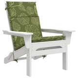 High Back Chair Cushion GEMERT 4 pcs 100% Polyester Leaf Design 945754