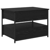 Coffee Table Black Oak 70 x 50 x 54.5 cm Engineered Wood 883050