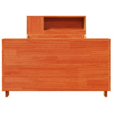 Bed Frame without Mattress Wax Brown 75x190 cm Small Single Solid Wood Pine 3323793