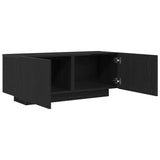 TV Cabinet Black oak 100 x 35 x 40 cm Engineered wood 3333066
