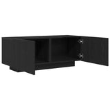 TV Cabinet Black Oak 100 x 35 x 40 cm Engineered Wood 3333066