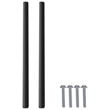 Handle 973 pcs Black 106 x 7.4 x 15.5 mm Aluminium 864688