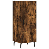 Highboard Smoked Oak 34.5x34x180 cm Engineered Wood 3198806
