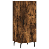 Highboard Smoked Oak 34,5x34x180 cm Engineered Wood 3198806