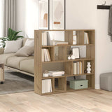 Book Cabinet/Room Divider Artisan Oak 105x24x102 cm 855831