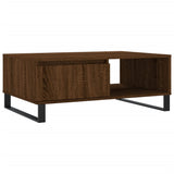 Coffee Table Brown Oak 90x60x35 cm Engineered Wood 827075