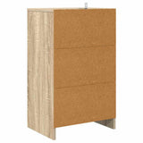 Bedside Table Sonoma Oak 40 x 30 x 467 cm Engineered Wood 888911