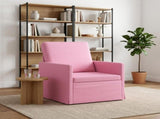 Armchair Pink 70 x 81 x 82 cm Fabric 42041018