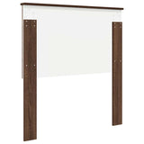 Headboard with Headboard Brown Oak 90 cm Engineered wood 887810