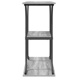 Console Table Grey Sonoma 101 x 35 x 80.5 cm Engineered Wood 868472