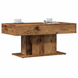 Coffee Table Old Wood 96x50x45 cm Engineered Wood 856546