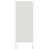 Highboard White 68x39x101.5 cm Steel 843113