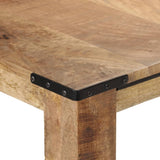 Dining Table 200x100x75 cm Solid Wood Mango 358950