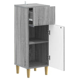 Bathroom Storage Cainet ARNHEM Grey Sonoma 30 x 31 x 80 cm 896611