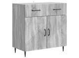 Sideboard Grey Sonoma 66 x 34.5 x 89.5 cm Engineered Wood 894871