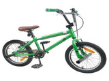 BMX Bike 16 Inches for 5-8 Years Old Green 42009732