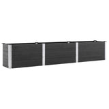 ZNTS Garden Raised Bed 300x50x54 cm WPC Grey 318099
