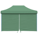 Foldable Party Tent Pop-Up with 4 Sidewalls Green 4005024