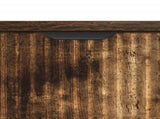 Bedside Table Smoked oak 63.5 x 36 x 61 cm Engineered wood 883469