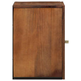 Wall Cabinet Honey Brown 38 x 33 x 48 cm Solid Mango Wood 4018756