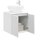 Wall-Mounted Sink Vanity White 49.5 x 44.5 x 65 cm 890442