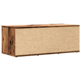 TV Cabinet Old Wood 80x34x30 cm Engineered Wood 856012