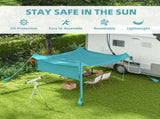 Beach Tent Event Shelter with Detachable Sidewall and Carry Bag, for Camping, Trips, Fishing, T3398P349054