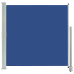 Patio Retractable Side Awning 160x300 cm Blue 48350