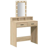 Dressing Table Brown 79 x 41 x 140 cm Engineered Wood 865165