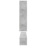 8 Piece TV Cabinet Set Concrete Grey Engineered Wood 3079124