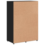Sideboards 2 pcs Black 60x31x84 cm Engineered Wood 3276589