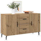 Sideboard Artisian Oak 100x36x60 cm Engineered Wood 857323