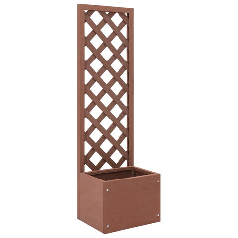 ZNTS Trellis Planter 40x30x135 cm WPC 149020