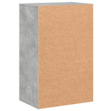 Storage Cabinet Concrete Grey 56.5x39x90 cm Engineered Wood 840712