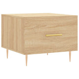 Coffee Tables 2 pcs Sonoma Oak 50x50x40 cm Engineered Wood 829371