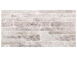 Wall Panels 10 pcs Light Grey and White 100 x 50 cm EPS Foam 42046106