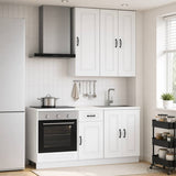 Kitchen Unit KALMAR 5 pcs White Engineered Wood 3438245
