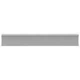 Handle Plain 828 pcs Silver 105.7 x 7.4 x 15.5 mm Aluminium 864685