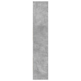Book Cabinet Concrete Grey 60x35x180 cm Engineered Wood 803411