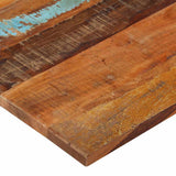 Rectangular Table Top 60x100 cm 25-27 mm Solid Reclaimed Wood 286056